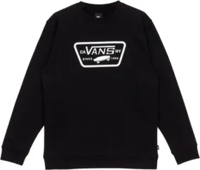 Vans men's crewneck sweatshirt with Full Patch logo VA36L3BLK black