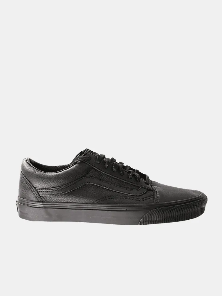 Vans Old Skool  Leather - Black / Black