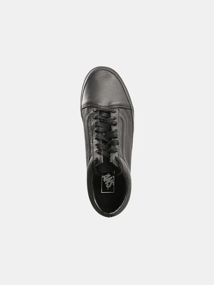 Vans Old Skool  Leather - Black / Black