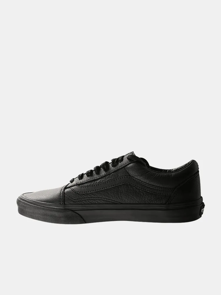 Vans Old Skool  Leather - Black / Black