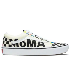 Vans x MoMA ComfyCush Old Skool - White/Multi