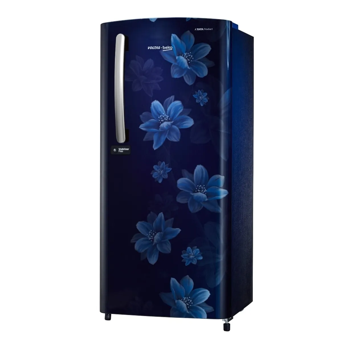 Optimized Title: Voltas Beko 185L 1 Star Energy Rated Single Door Refrigerator - Belus Blue