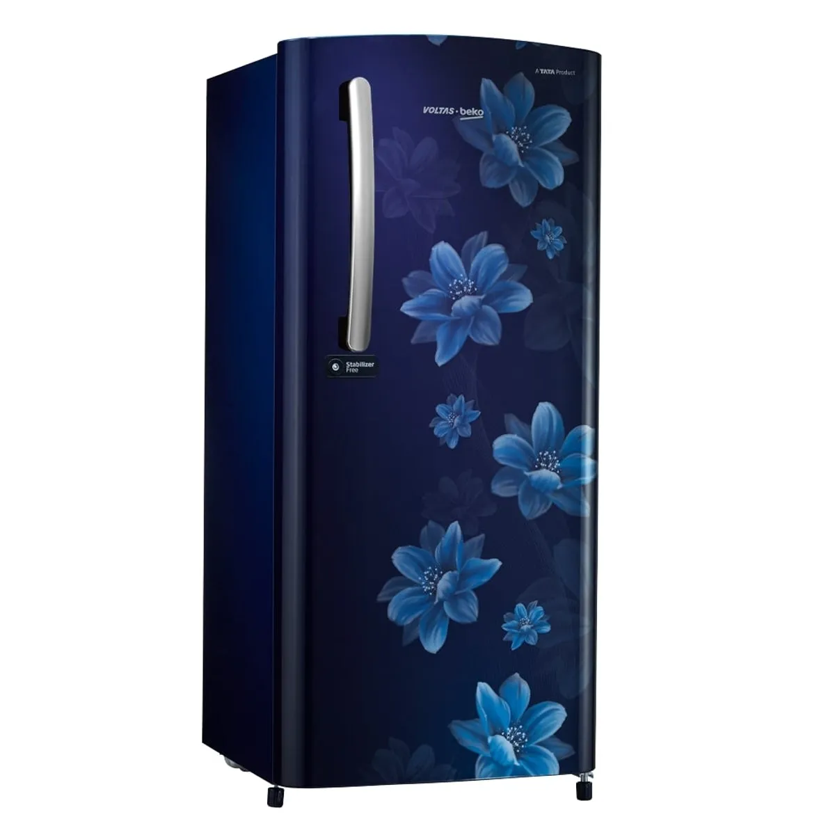 Optimized Title: Voltas Beko 185L 1 Star Energy Rated Single Door Refrigerator - Belus Blue