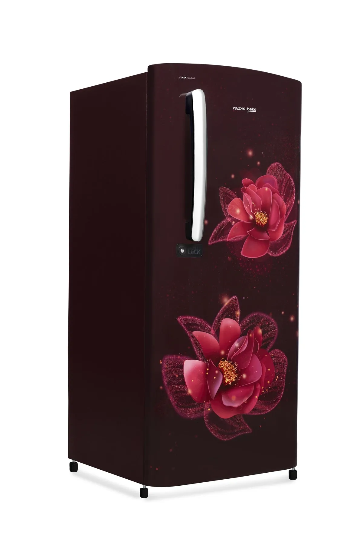 Voltas Beko 185 L, 3 Star, Single Door DC Refrigerator (Fressia Purple)