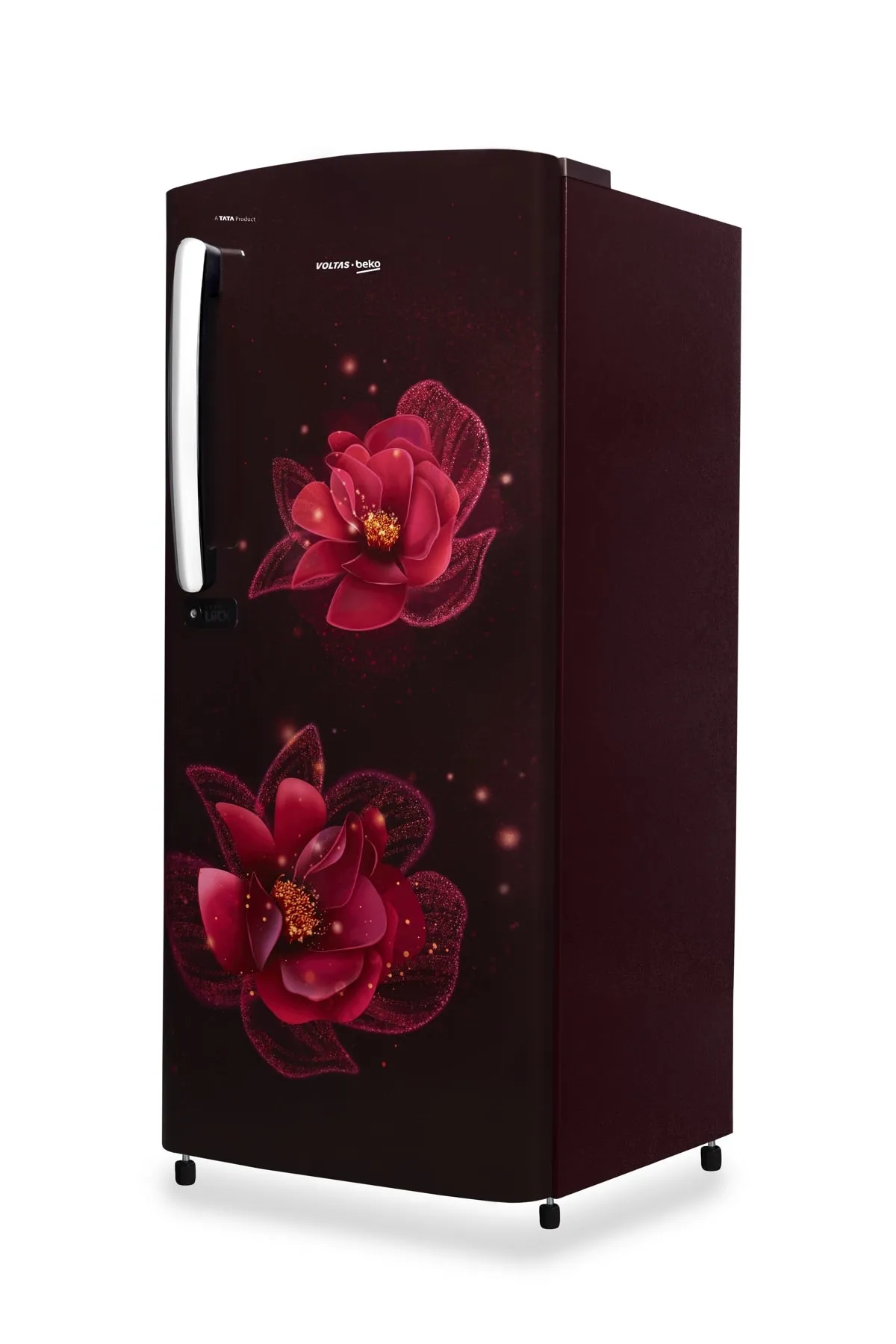 Voltas Beko 185 L, 3 Star, Single Door DC Refrigerator (Fressia Purple)