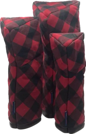 Waxed Canvas Series- Buffalo Plaid- DR, FW, HY