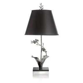 White Orchid Table Lamp